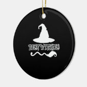 Best Witches Funny Witch Shirt Halloween 2021 Keramisch Ornament (Links)