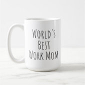 Best Work Mam van de wereld Koffiemok (Links)