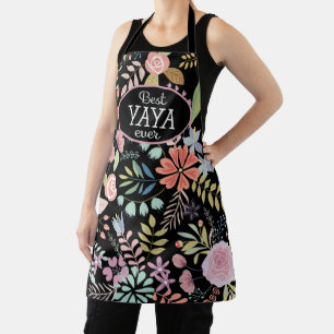 Best Yaya Ever Grandmoeder Apron Schort