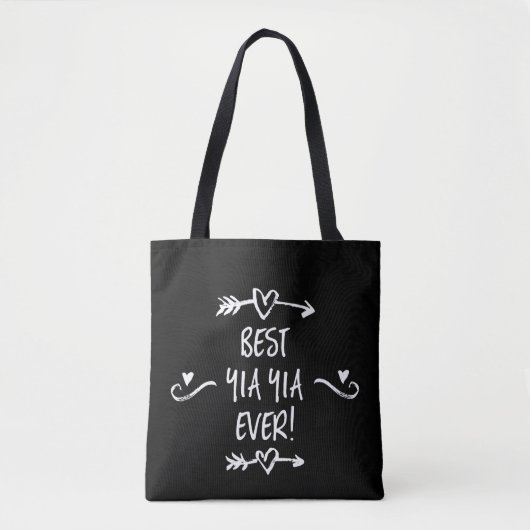 Best Yia Yia Ever Canvas tas (Voorkant)