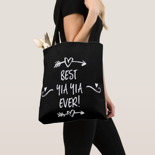 Best Yia Yia Ever Canvas tas (Dichtbij)