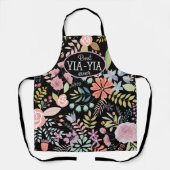 Best Yia Yia Ever Grandmoeder Apron Schort (Voorkant)