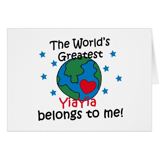 Best YiaYia behoort tot mij (Voorkant Horizontaal)