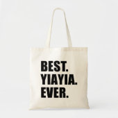Best YiaYia Ever Canvas tas (Voorkant)