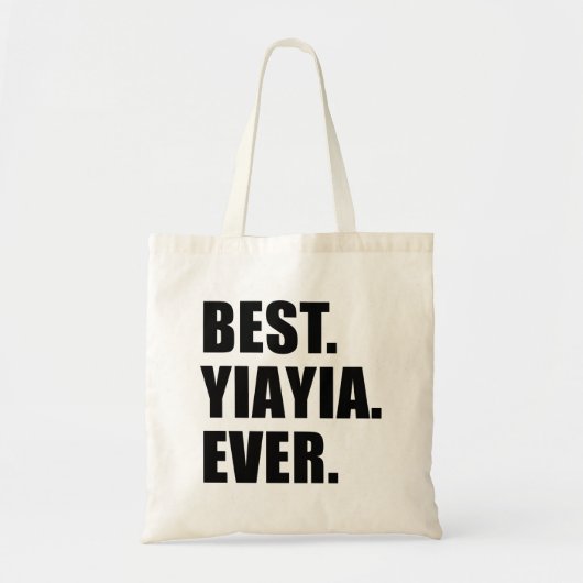 Best YiaYia Ever Canvas tas (Voorkant)