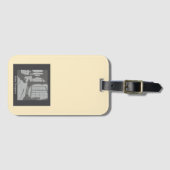 Best Yoga Teacher Ever Bagagelabel (Voorkant (horizontaal))