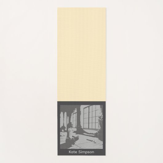 Best Yoga Teacher Ever Yogamat (Voorkant)