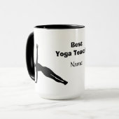 Best Yoga Teacher Mok (Voorkant links)