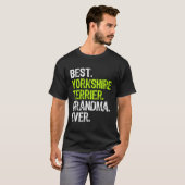 Best Yorkshire Terrier Grandma Ever Dog T-shirt (Voorkant volledig)