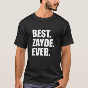 Best Zayde Ever Jewish Grandfather (OP DARK) T-shirt