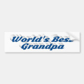Best zee blue text bumpersticker (Voorkant)