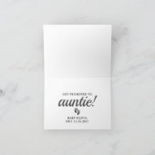 Best Zister Pregnancy Announge Kaart (Binnen)