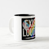 Besta met trots regenboog statement mok (Voorkant links)