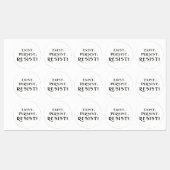 BESTAAN. Blijft. Weerstand! Labels (Vel)