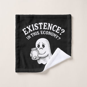 Bestaan? In deze economie? Boe, ik ga voorbij. Washandje