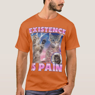 Bestaan Is Pijn vrienden T-shirt