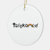 BESTAAN MET TOLERANTIE -.png Keramisch Ornament (Links)