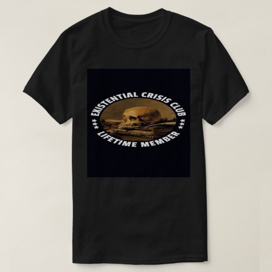 Bestaande crisisclub t-shirt (Design voorkant)