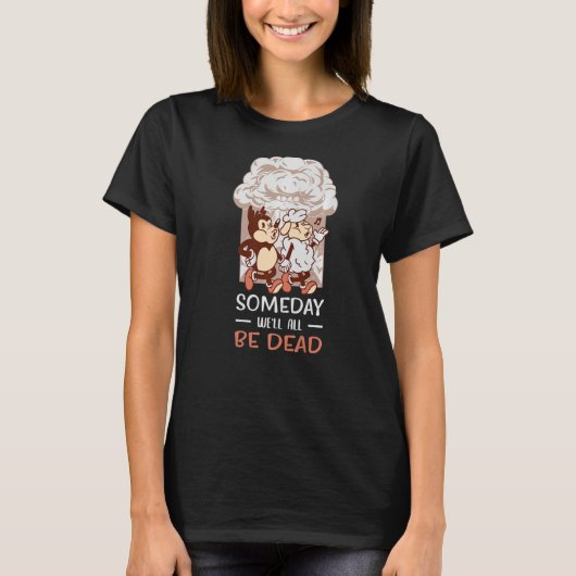 Bestaande Dread Retro Toon Explosion, Sarcasm, N T-shirt (Voorkant)