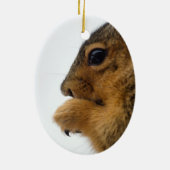 Bestaande eekhoorn keramisch ornament (Achterkant)