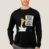 Bestaande kip door Sandra Boynton Tri-Blend Shirt (Voorkant volledig)