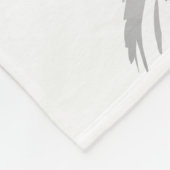 Bestaande Rozen Fleece Deken (Hoek)