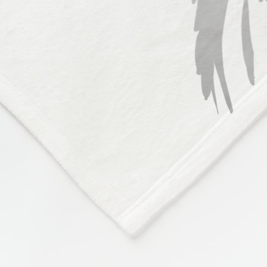 Bestaande Rozen Fleece Deken (Hoek)