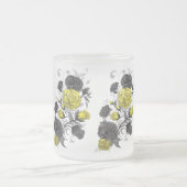 Bestaande Rozen Matglas Koffiemok (Center)