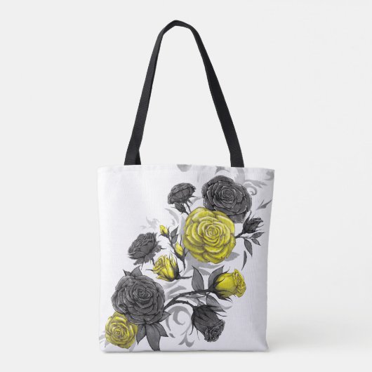 Bestaande Rozen Tote Bag (Achterkant)