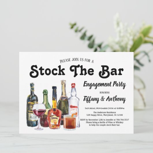 Bestaat de uitnodiging van de balie van de balie (Staand voorkant)