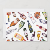 Bestaat de  uitnodiging van de balie van de balie (Achterkant)