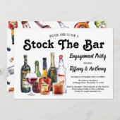 Bestaat de  uitnodiging van de balie van de balie (Voorkant / Achterkant)