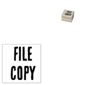 BESTANDKOPIE RUBBERSTEMPEL (Gestempeld)