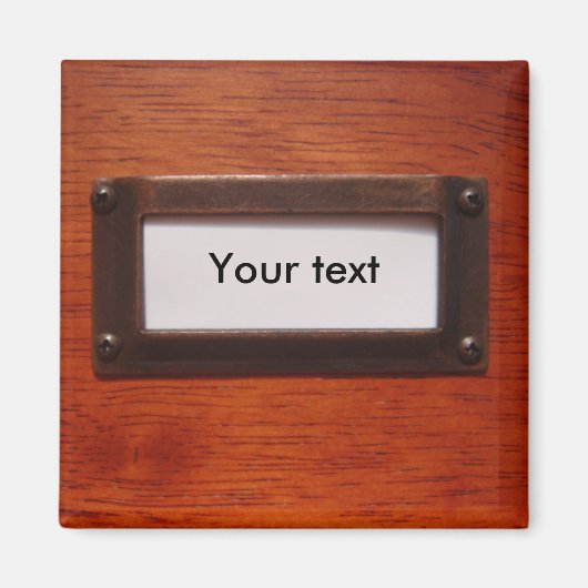  bestandskabinetlabel magneet (Voorkant)