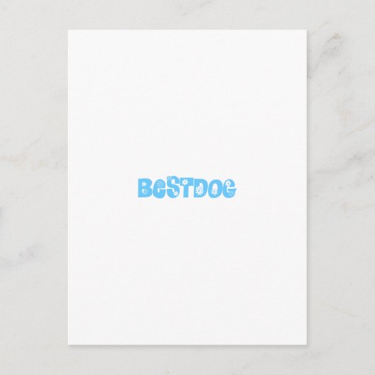 Bestdog Briefkaart (Voorkant)