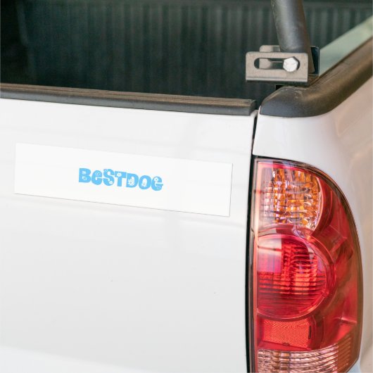 Bestdog Bumpersticker (Op Truck)