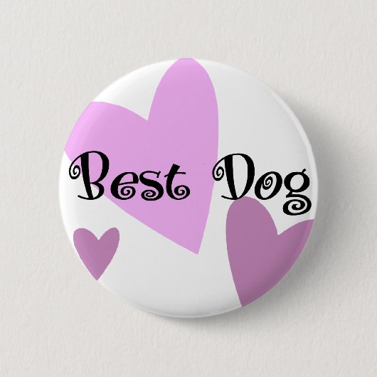 Bestdog Ronde Button 5,7 Cm (Voorkant)