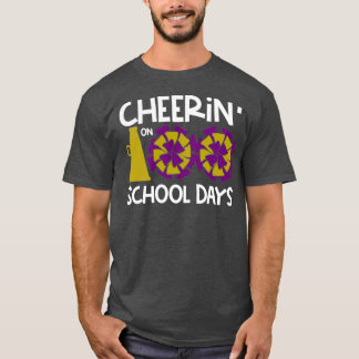 Beste 100e dag van de Cheerleader op school op 1 T-shirt