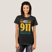 Beste 112-telefonist ter wereld t-shirt (Voorkant volledig)