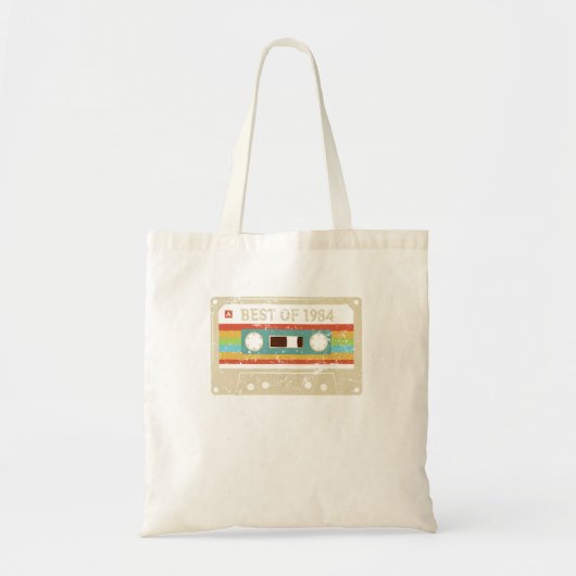 Beste 1984  40 Jaar Oud Dag Mannen Vrouwen 40e Tote Bag (Voorkant)