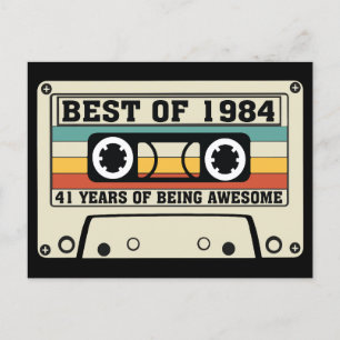 Beste 1984 41 jaar geweldige feestdagenkaart