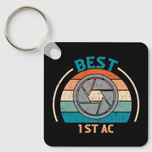 Beste 1e AC - Retro Style Sleutelhanger (Voorkant)