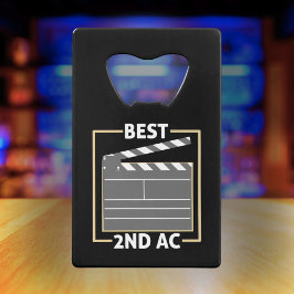 Beste 2e AC - Camera Team Gift Creditkaart Flessenopener