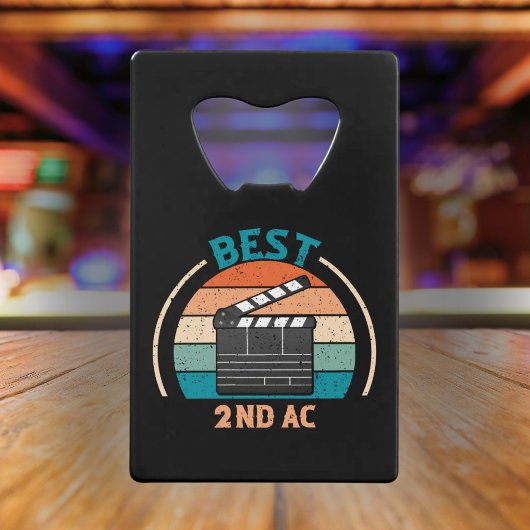 Beste 2e AC Retro - Camera Team Gift Creditkaart Flessenopener