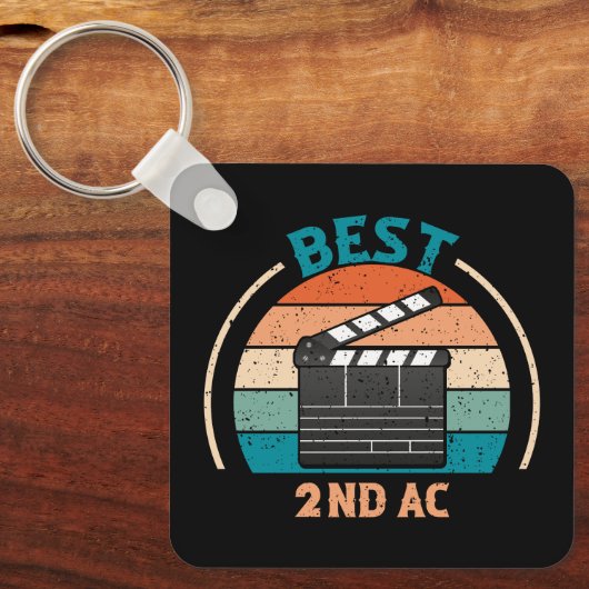 Beste 2e AC - Retro Style Sleutelhanger (Voorkant)