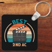 Beste 2e AC - Retro Style Sleutelhanger (Achterkant)