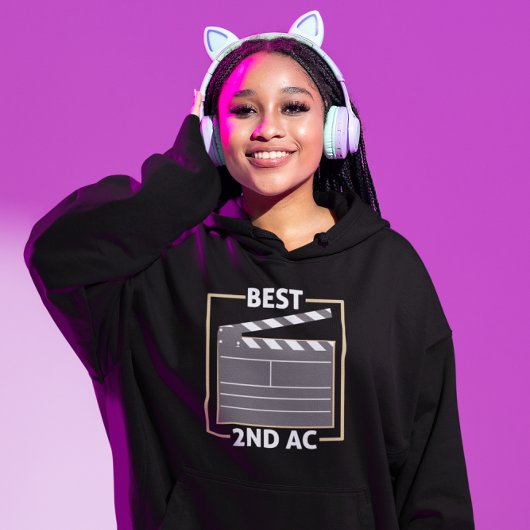 Beste 2e wisselstroom - tweede assistent-camera hoodie