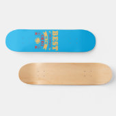 BESTE 3D GRADER IN DE GALAXY grappig Persoonlijk Skateboard (Horizontaal)