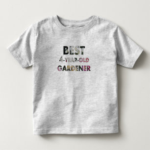 Beste 4-jarige Rozen van Gardener (© Mira) Kinder Shirts