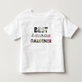 Beste 4-jarige Rozen van Gardener (© Mira) Kinder Shirts